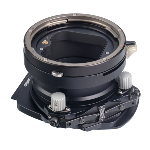 Cambo WRS-HVSA Panneau adaptateur d'objectif avec contrôle d'obturation pour les objectfs Hasselblad V et les fonctions Tilt/Swing