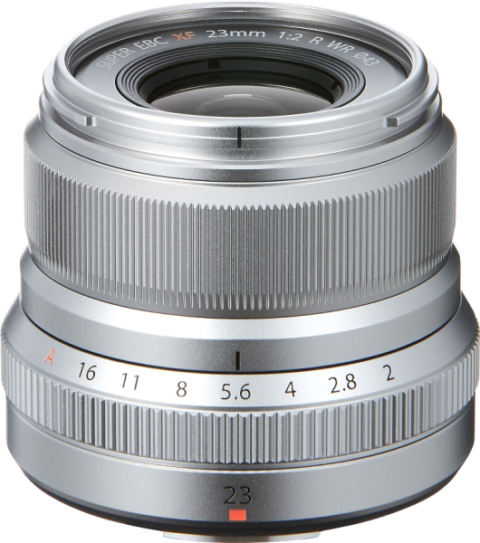 Fujinon XF 23mm F2 R WR Silver