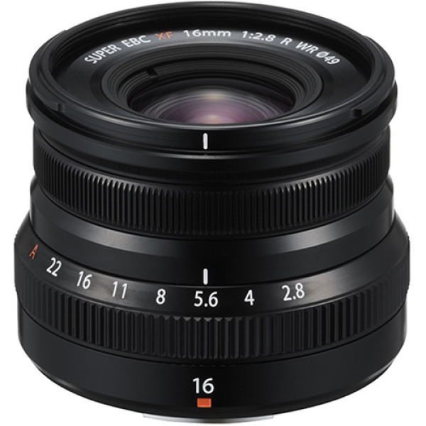 Fujinon XF 16mm F2.8 R WR Black