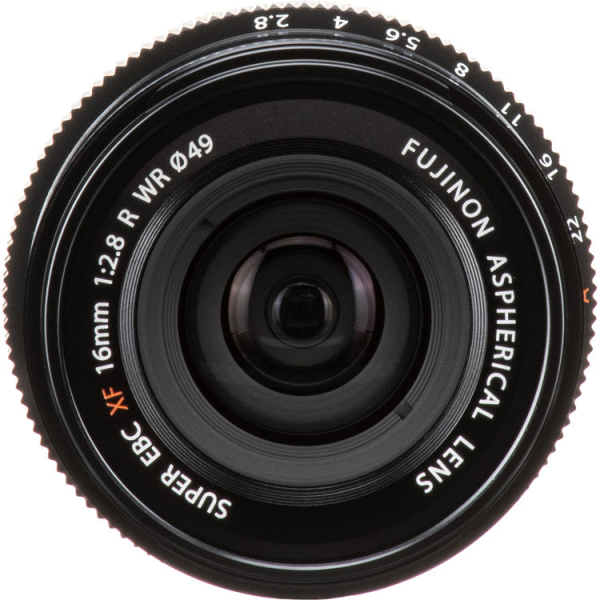 Fujinon XF 16mm F2.8 R WR Black