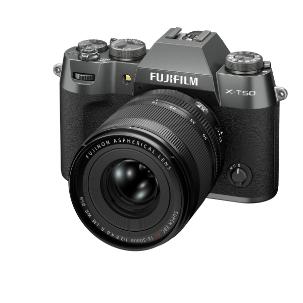 Fujifilm X-T50 Charcoal Silver Kit XF 16-50mm