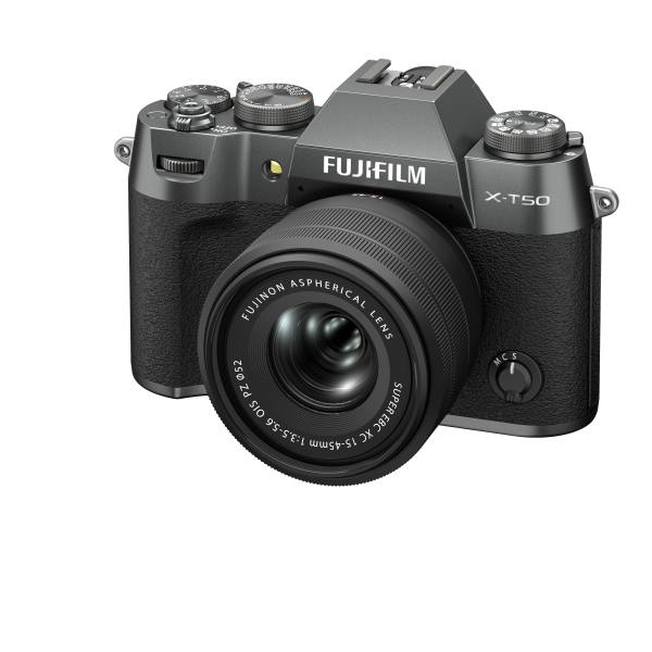 Fujifilm X-T50 Charcoal Silver Kit XC 15-45mm