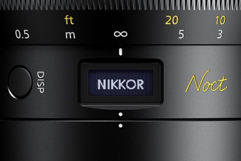 nikkor z 58mm 0 95 s noct oled display original